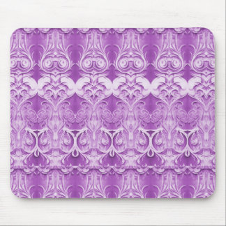 Purple Flowers Flourish Mousepad