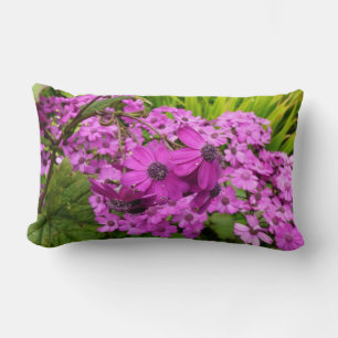 Purple Flowers from San Francisco Lumbar Pillow