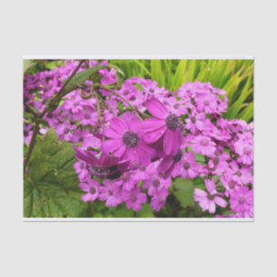 Purple Flowers from San Francisco Tissue Paper