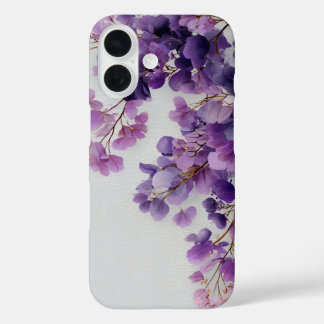 Purple Flowers iPhone Case
