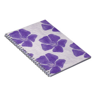 Purple Flowers Notebook