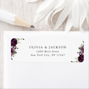 Purple Flowers, Plum Flowers, Boho, Floral Wedding