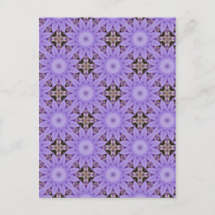 Purple Flowers Postcard