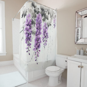 Purple Flowers Wisteria Tree