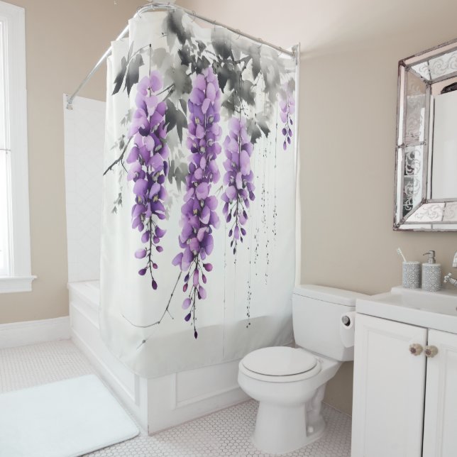 Purple Flowers Wisteria Tree (In Situ)