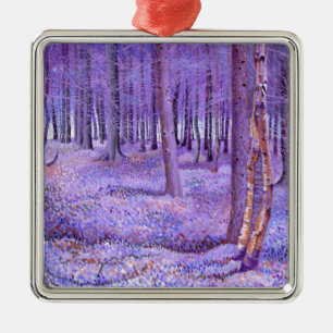 Purple Forest 2 2012 Metal Ornament