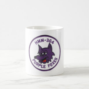 Purple Foxes HMM364 Marines Coffee Mug