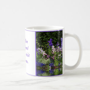 Purple Foxgloves Reflection Mug