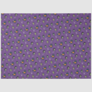 💜 Purple Frankenstein Tissue Paper 💀🎃