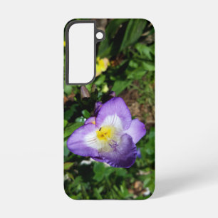 Purple Freesia Flowers Samsung Galaxy Case
