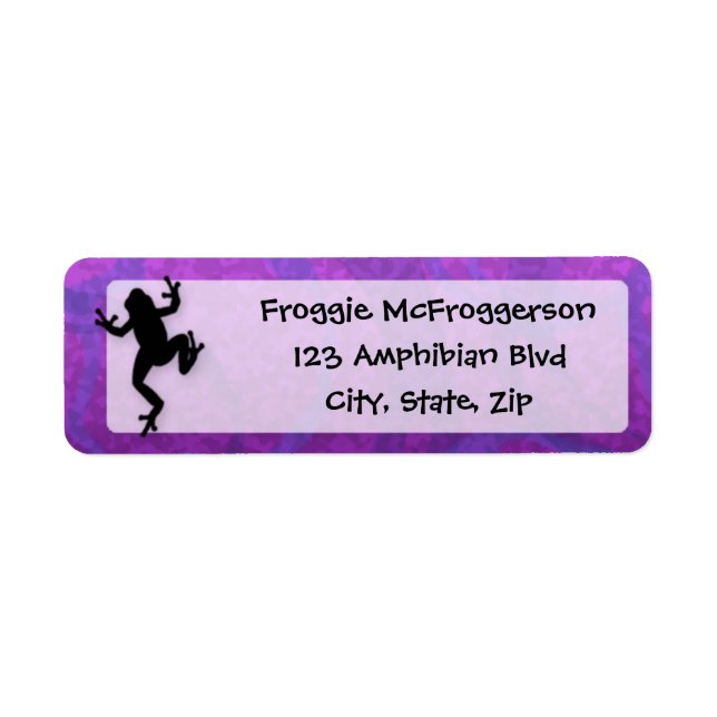 Purple Frog (Front)
