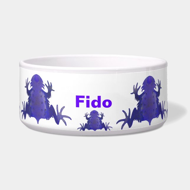 Purple Frog Pet Food (Front)