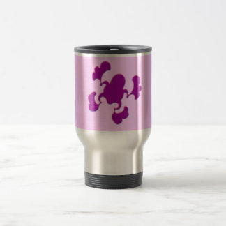 Purple Froggy Design Travel Mug