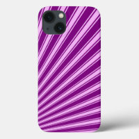 Purple Funky Sun Rays Background