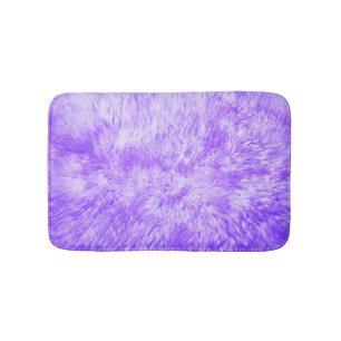 Purple Fur Frenzy Bath Mat