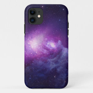 Purple Galaxy iPhone 11 Case