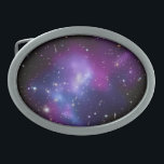 Purple Galaxy Cluster Belt Buckle<br><div class="desc">Galaxy Cluster MACS J0717 thanks to NASA and Hubble program.</div>