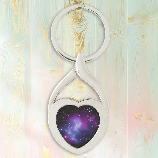 Purple Galaxy Cluster Keychain (Purple Galaxy Cluster Keychain)