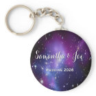 Purple Galaxy Cluster Planetarium Wedding