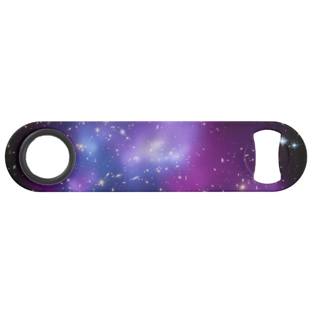 Purple Galaxy Cluster Speed Bottle Opener (Back Horizontal)