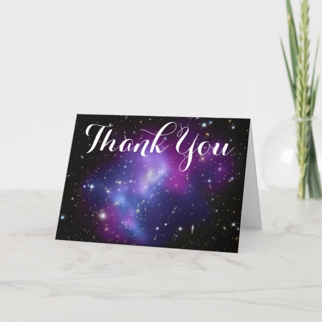 Purple Galaxy Cluster Thank You (Front)