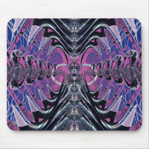Purple Galaxy Mouse Pad