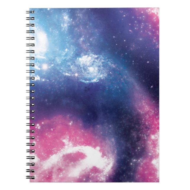 Purple Galaxy Notebook (Front)