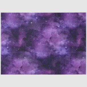 Purple Galaxy Series Design 5 Tissue Paper