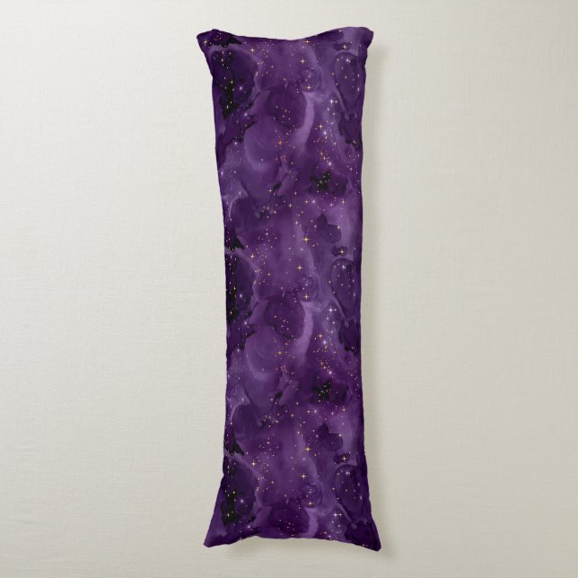 Purple Galaxy Series Design 8 Body Pillow (Front Vertical)