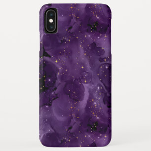Purple Galaxy Series Design 8 iPhone XS Max Case