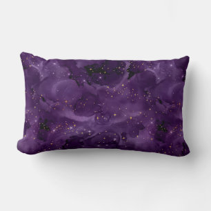 Purple Galaxy Series Design 8  Lumbar Pillow