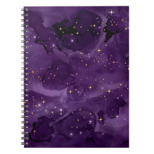 Purple Galaxy Series Design 8 Notebook