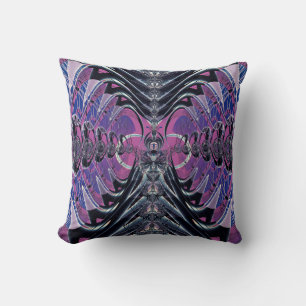 Purple Galaxy Throw Pillow