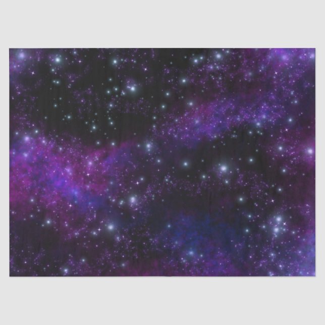 Purple Galaxy Tissue Paper (Front)