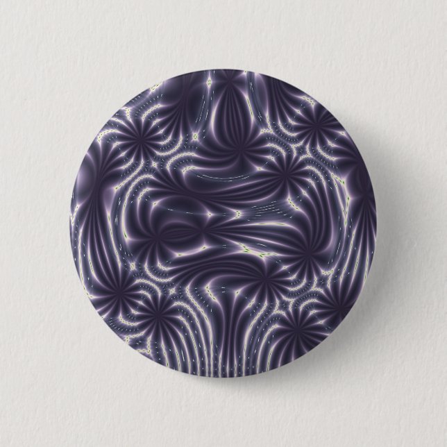 Purple Garden 2 Inch Round Button (Front)