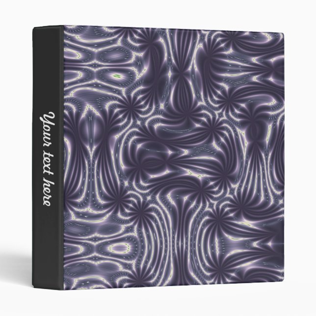 Purple Garden Binder (Front/Spine)