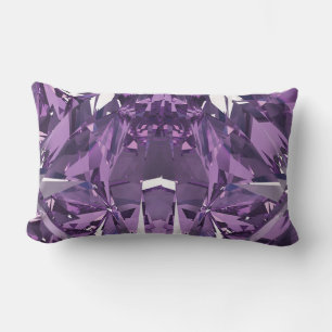 Purple Gem Lumbar Pillow