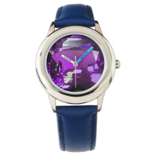 Purple Gemstone Watch