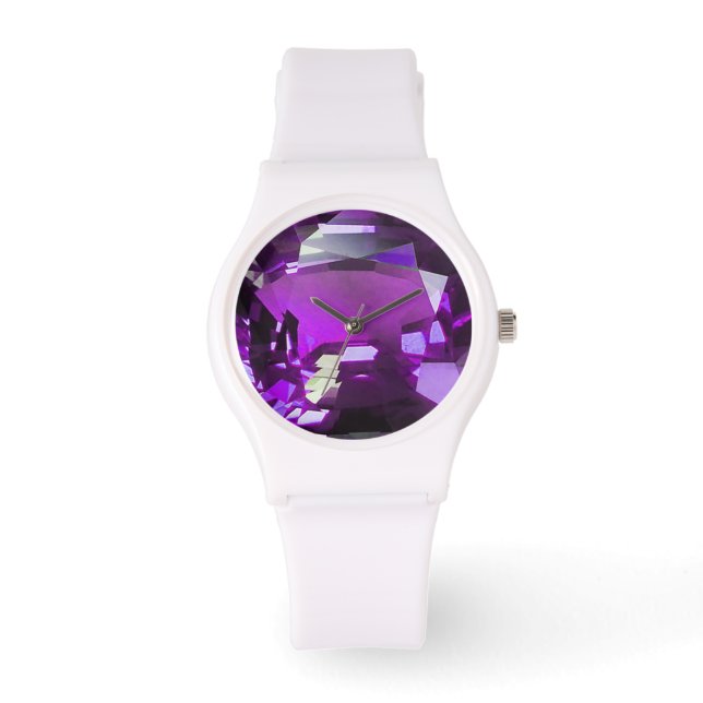 Purple Gemstone Watch (Front)
