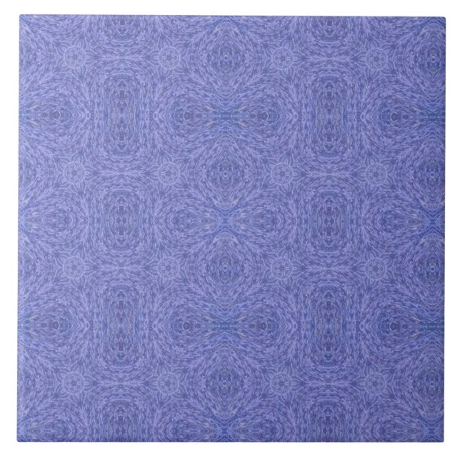 Purple geometric art stylish tile (Front)