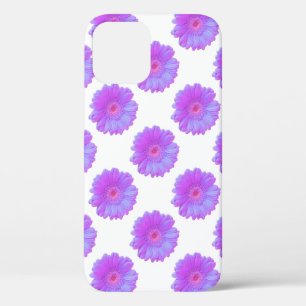 Purple gerbera daisy iPhone 12 case