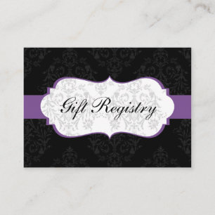purple  Gift registry  Cards