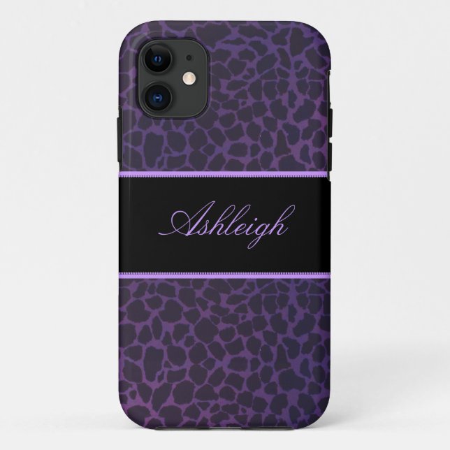 Purple Giraffe Casemate ID iPhone 5s Cases (Back)