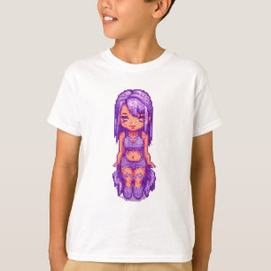 Purple girl  T-Shirt