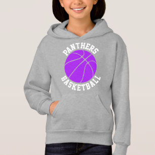 Purple Girls Basketball Team Custom Nom & Numéro
