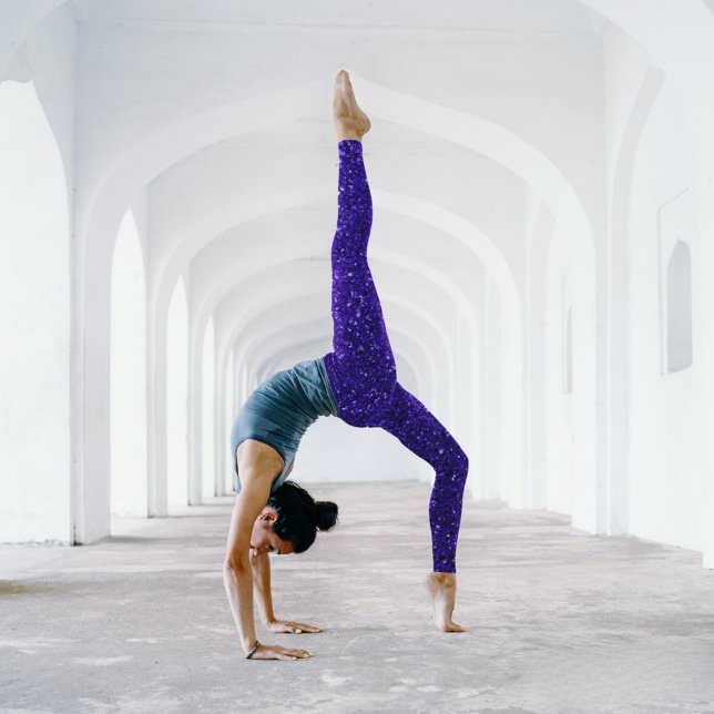 Purple Glam Legging (Nice Leggings )