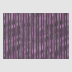 Purple Glam Stripes Tissue Paper