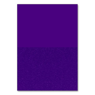 Purple Glitter Bottom Table Card – Customizable