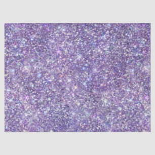 Purple Glitter Confetti Sparkle Tissue Paper