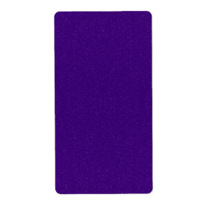 Purple Glitter Effect Shipping Labels – Customize